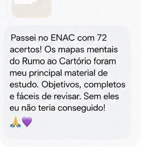 Depoimento de aluno aprovado 1
