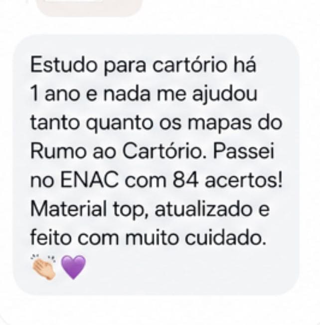 Depoimento de aluno aprovado 5